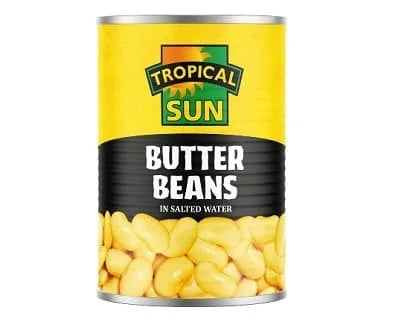Tropical Sun Butter Beansp 12 x 400g