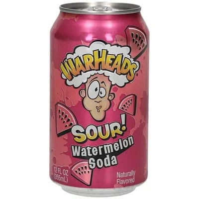 Warheads Sour Watermelon Soda 12 x 330ml