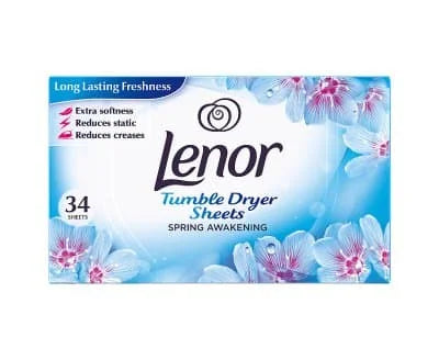 Lenor Spring Awakening Tumble Dryer Sheets 6 x 34s