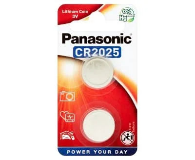 Panasonic CR2025 Twin 2 x 12s