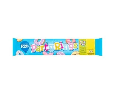 Foxs Party Iced Rings 12 x 125g