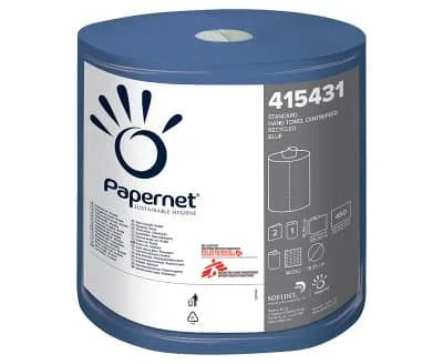Papernet Centre Feed Roll - Blue 6s