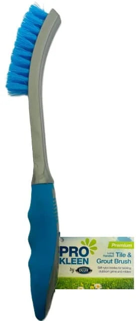 Pro Kleen Long Handled Tile & Grout Brush 1s