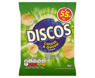 Discos Cheese & OnionP 30 x 30g