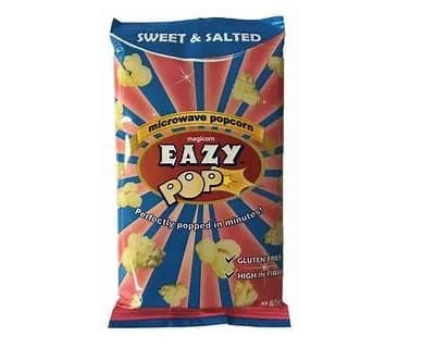 Eazy Microwave Popcorn - Sweet & Salted 16 x 85g