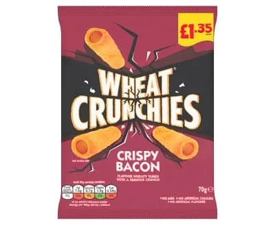Wheat Crunchies Crispy Bacon 16 x 70g