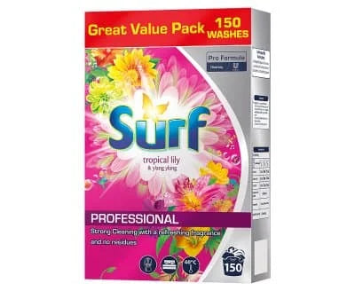 Surf Tropical Lily Washing Powder 150w 7.5kg