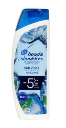 H&S Shampoo Sub Zero Freshness 6 x 400ml