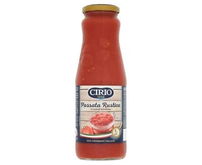 Cirio De Rica Passata Rustica Jar 6 x 680g