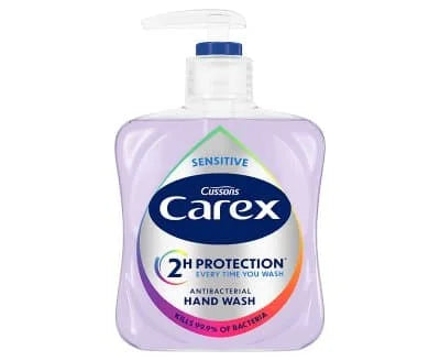 Carex Hand Wash - Sensitive 6 x 250ml