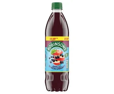 Robinsons Apple/Blackcurrant Squash NAS PMP1.59 12 x 750ml