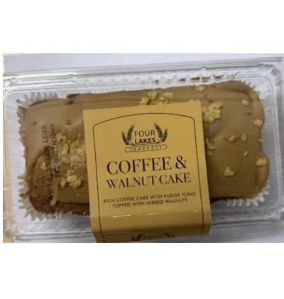 Four Lakes Coffee & Walnut Cake 350g