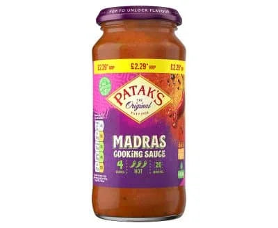 Pataks Madras Sauce 6 x 450g