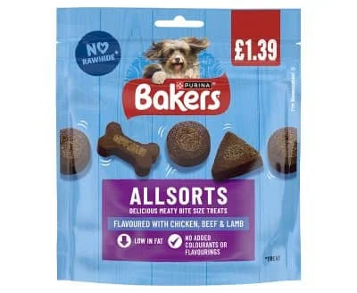 Bakers Allsorts 6 x 98g