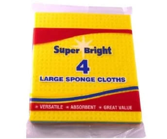 ELG SB Sponge Cloth 4s 10 x 4s