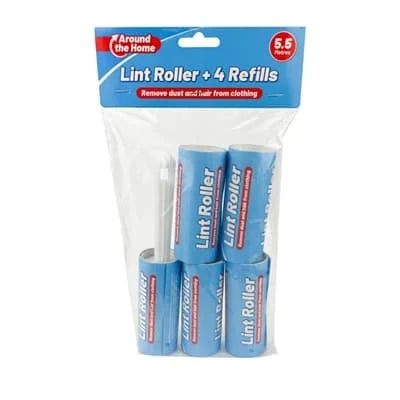 Lint Rollers & 1 Handle 5s