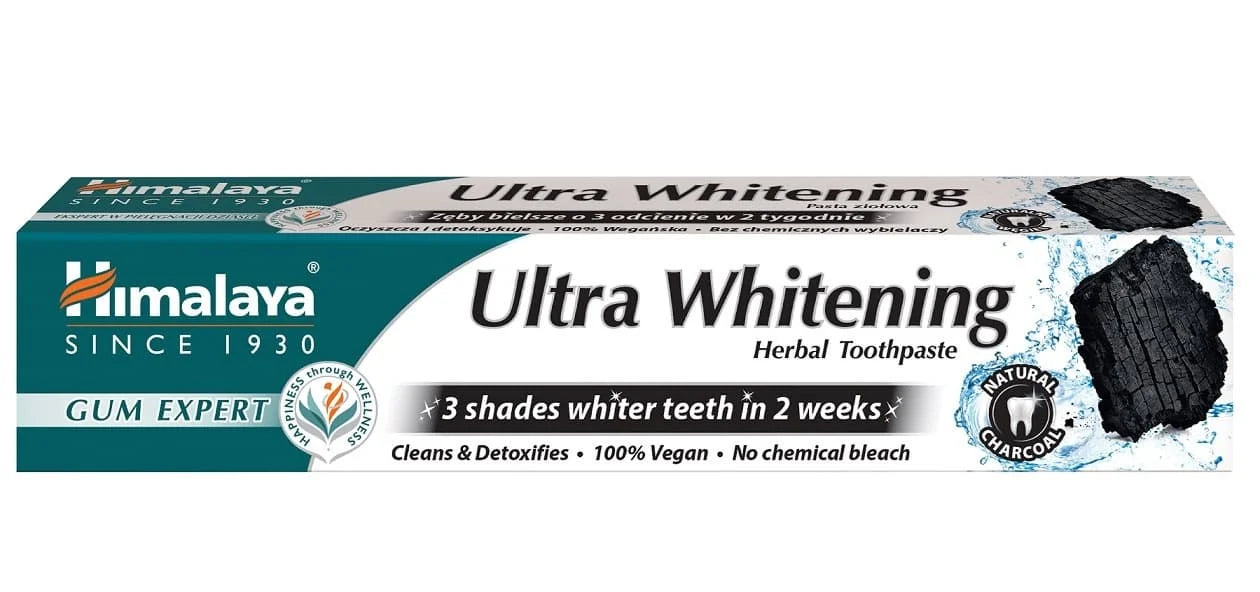 Himalaya Ultra White Herbal Toothpaste 6 x 75ml