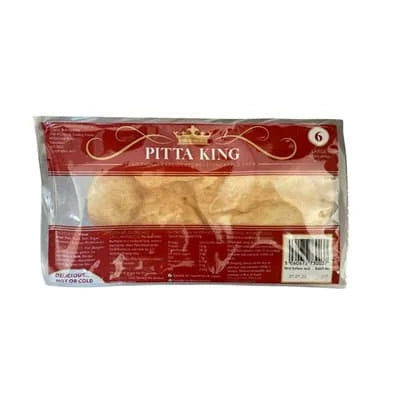 Pitta King White Pitta Bread 6s