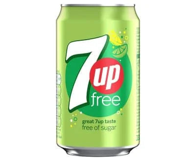 7UP S/Free Cans UK 24 x 330ml