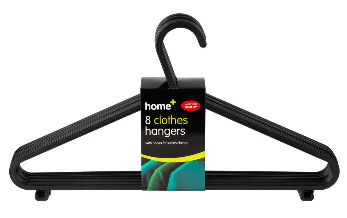 Zoom Home+ 8pk Clothes Hangers 8s