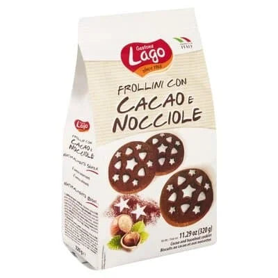 Elledi Lago Cocoa & Hazelnut Cookies 320g