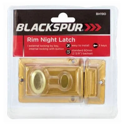 BS Rim Night Latch 1s