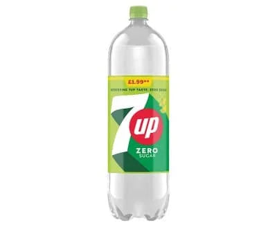 7UP Zero Btls 6 x 2ltr