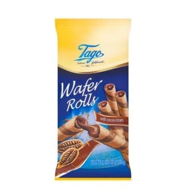 Tago Wafer Rolls - Cocoa Cream 150g