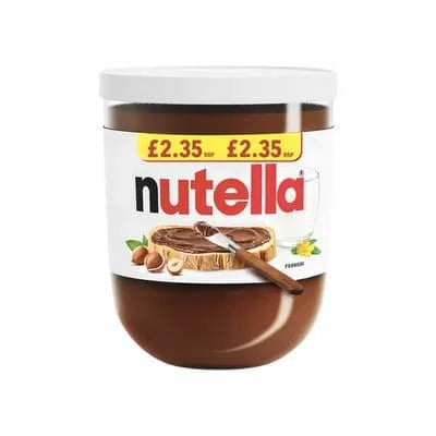 Nutella Hazelnut Choc Spread Glass 6 x 200g