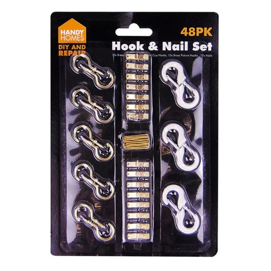 Mixed Hooks & Nail Set 1s