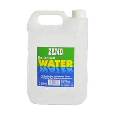 Zamo De Ionised Water 3 x 5ltr