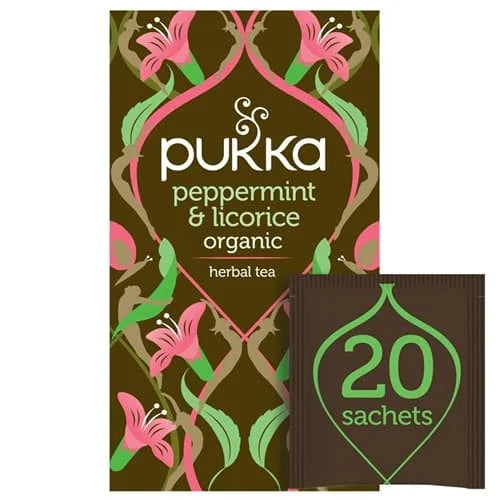 Pukka Peppermint & Licorice Tea 4 x 20s