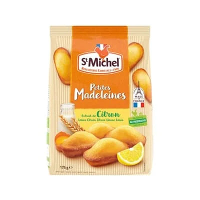 St Michel Petites Madeleines Lemon Citron 175g