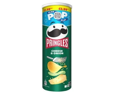 Pringles Cheese & Onion 6 x 165g