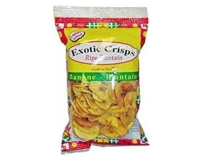 Asiko Exotic Crisps - Sweet Unsalted 24 x 75g