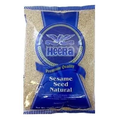Heera Sesame Seeds Natural 6 x 1kg