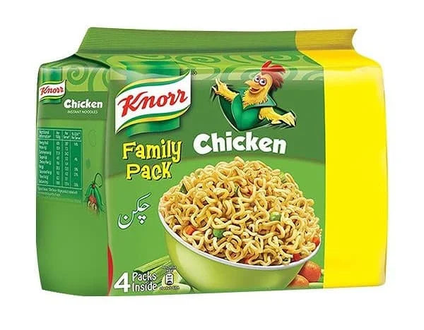 Knorr Instant Noodles 4pk - Chicken 18 x 200g