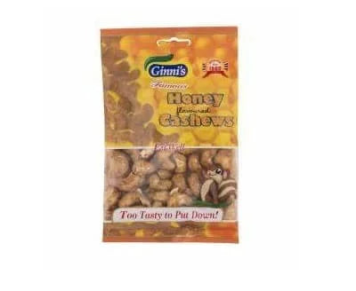 Ginni Honey Cashewnuts 10 x 55g