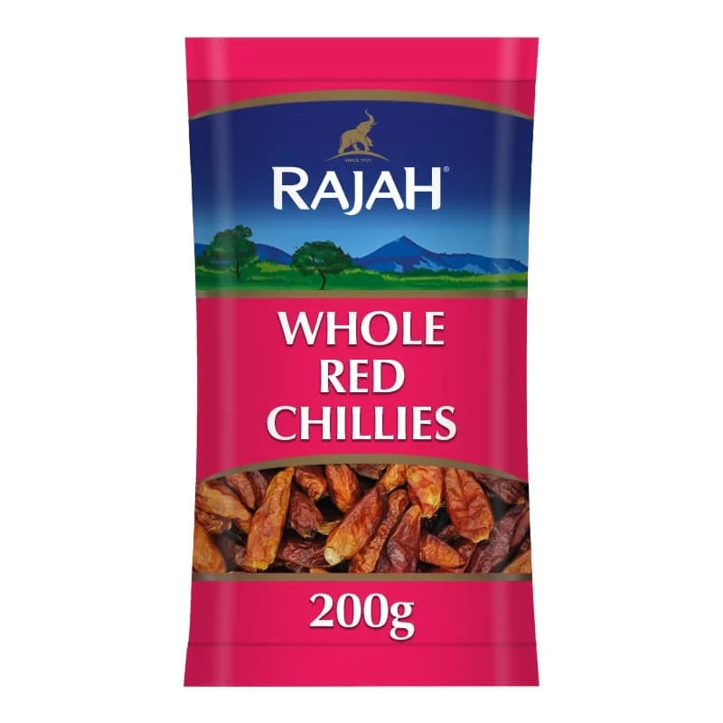 Rajah Whole Red Chillies 200g