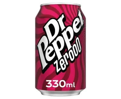 Dr Pepper Zero Can 24 x 330ml
