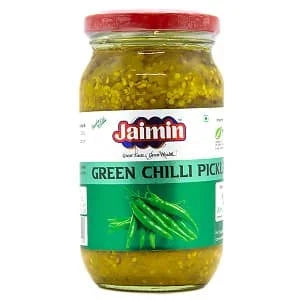 Jaimin Green Chilli Pickle 6 x 400g