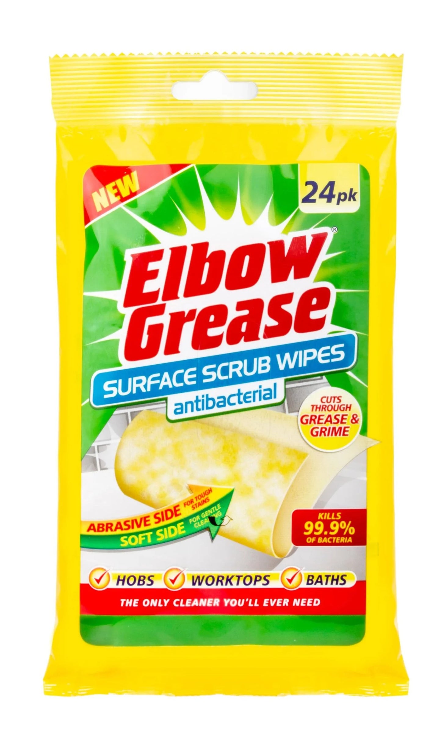 EG Surface Scrub Wipes 24s