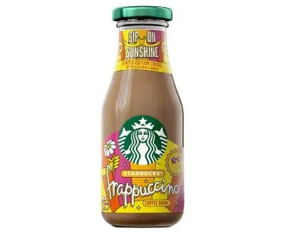 Starbucks Frappuccino Coffee Sunshine Glass 8 x 250ml