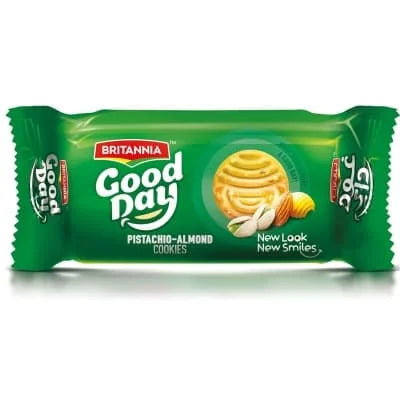 Britannia Good Day Pista & Almond Cookies 3for1.29 24 x 72g