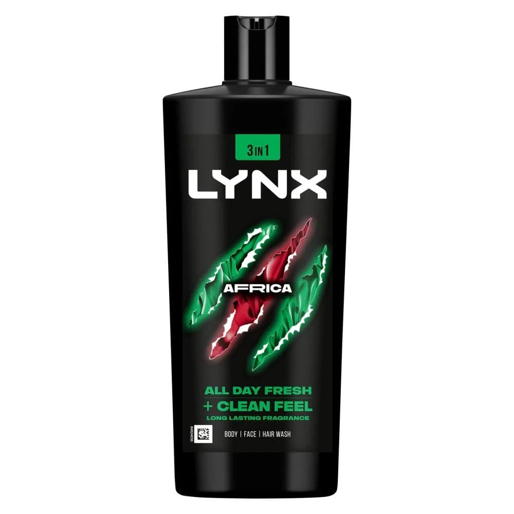 Lynx Shower Gel - Africa 6 x 700ml