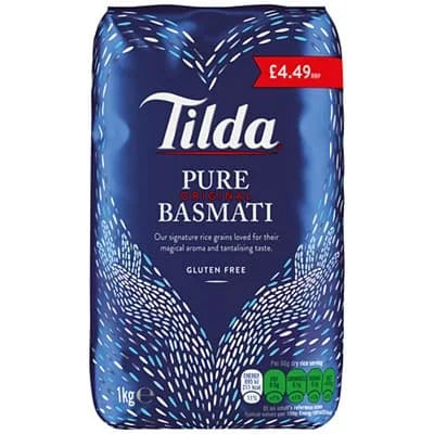 Tilda Basmati Rice 8 x 1kg