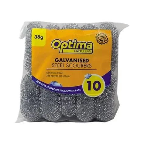 Optima Galvanised Scourers 10s 10s