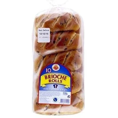 CZ Brioche Rolls Chocolate 350g