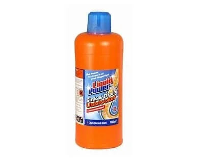 Liquid Power Sink & Drain Cleaner 12 x 1ltr