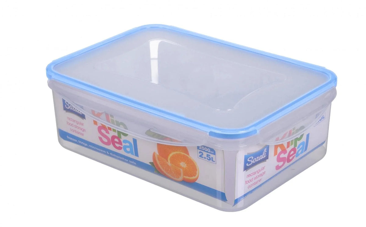 Sozali 2.5ltr Rectangular Food Storage Container